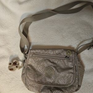 Kipling Crossbody Bag - Light Gray